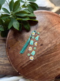 Bokmärke - Blommor & böcker